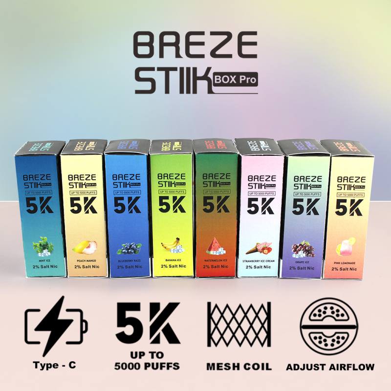 Breze Stiik Box Pro 5000 4