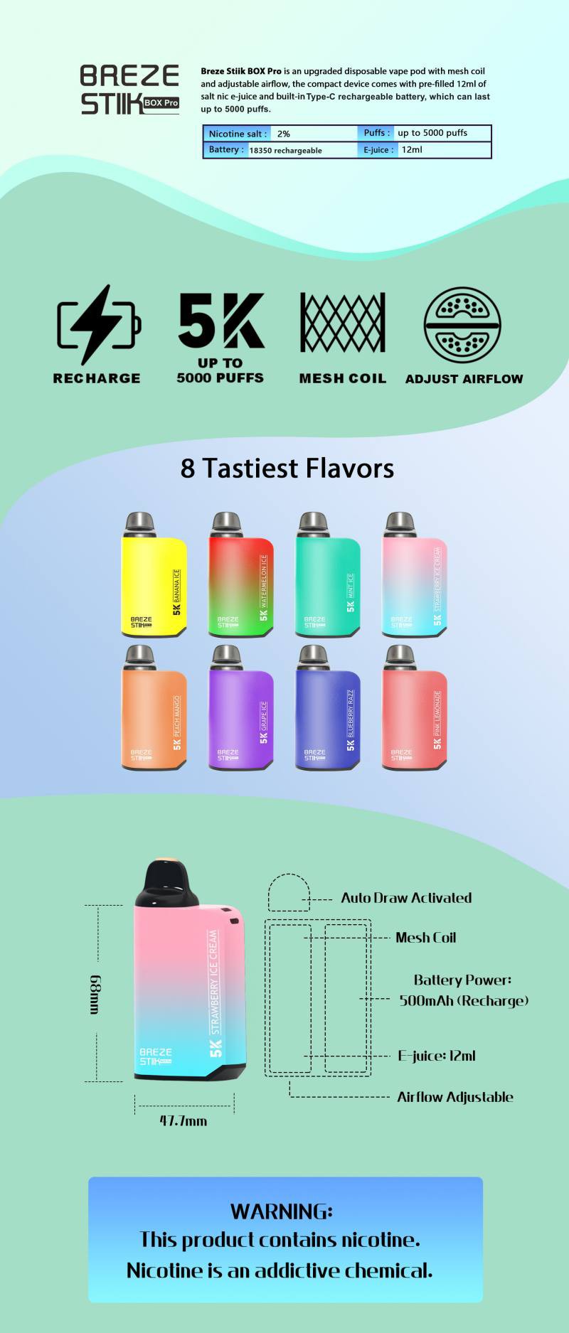 Breze Stiik Box Pro 5000 9