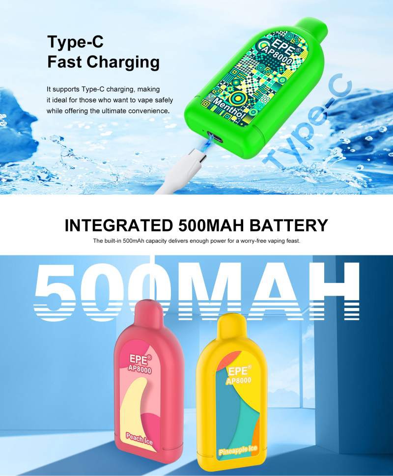 EPE AP8000 puffs 1 EPE AP8000 puffs 1