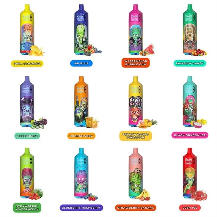 9000 Puffs Randm Tornado einnota Vape