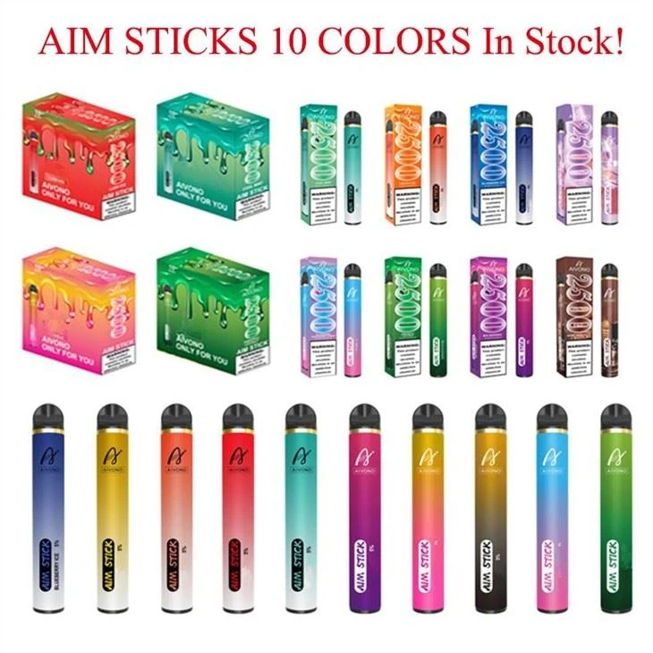 AiM Stick 2500 Puffs Rafræn sígarettu einnota vape