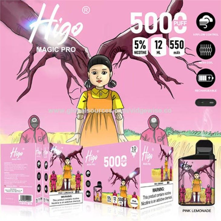 Higo Magic Pro 5000 Vape heildsölu