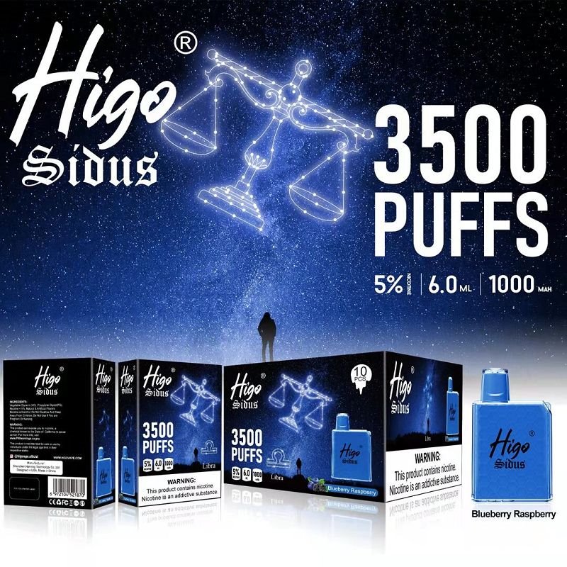 Higo Sious 3500 Puffs einnota vape