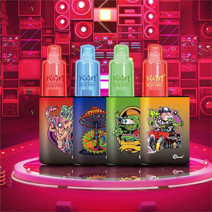 R&M Box Pro einnota sett 550mAh
