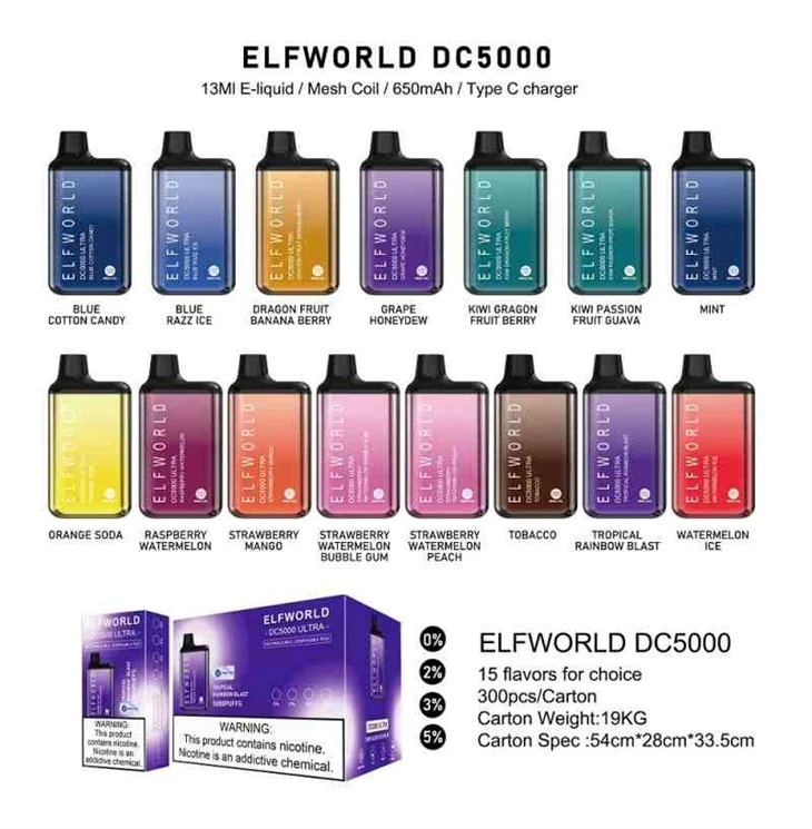 ELFWORLD DC5000 ULTRA ELFBAR