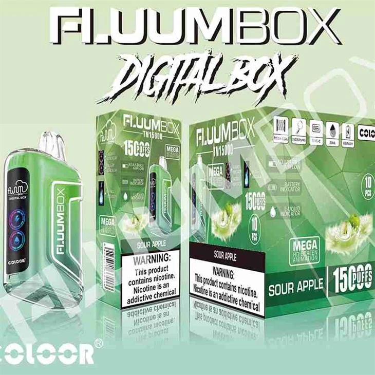 FLUUM KASSI STAFRÆN KASSI 15000 PUFFS
