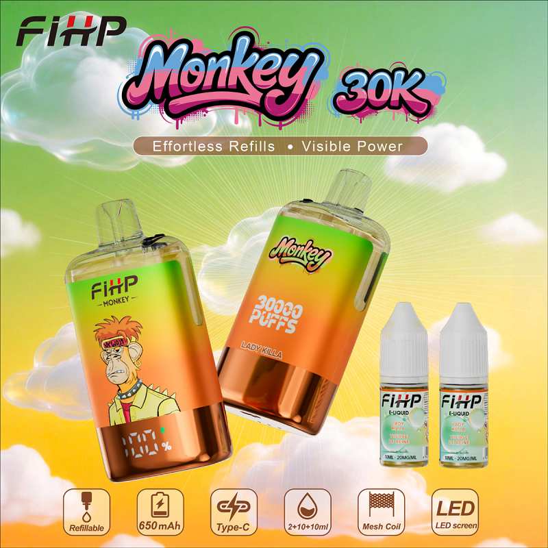 FIHP MONKEY 30K Refillable TPD 57