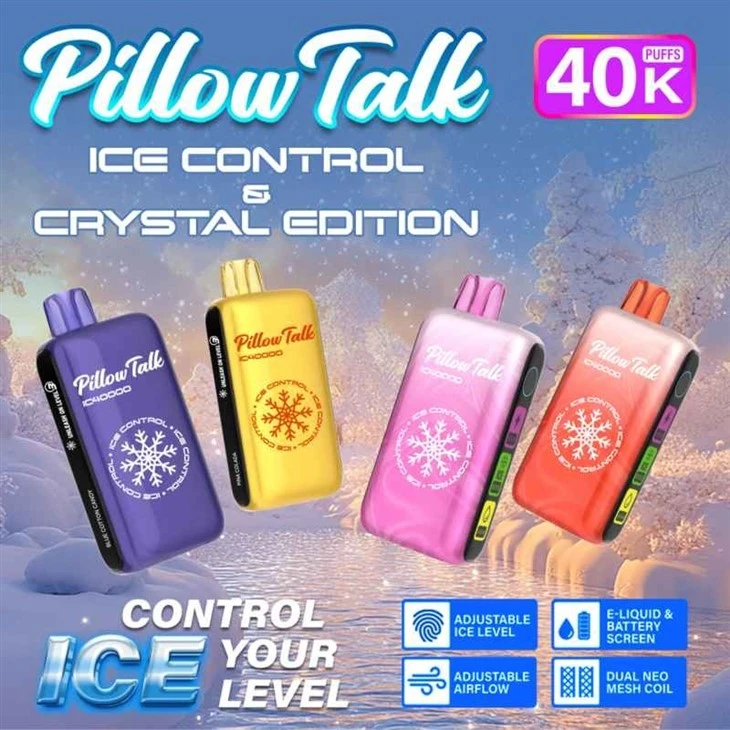 Pillow_Talk_Ice_Control_With_Pillow_Talk_Ice_COntrol_Crystal_Edition_Wholesale_Vape__Pillow Talk ICE CONTROL 40K