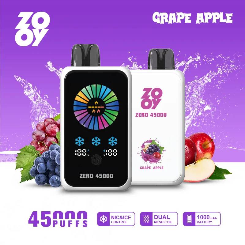 Zooy-Vape-Zero-45000puff-Disposable-Vape-Puff-12000-15000-20000-45000-Vaper-Vape-Pen-Wholesale-VapeZOOY ZERO 45000