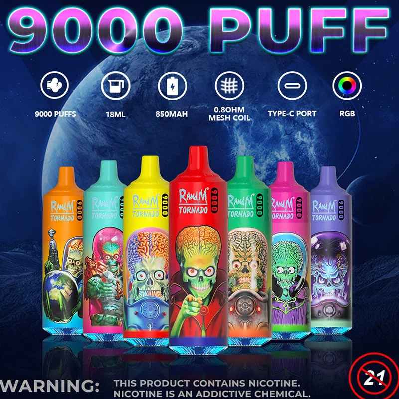Randm   Tornado   9000   Puff   Vape