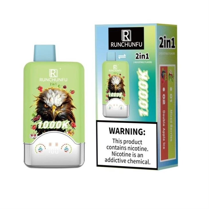 RUNCHUNFU 1000000 Puffs 2 in 1 high quality