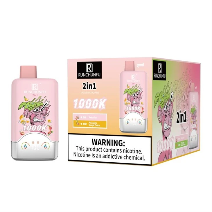 RUNCHUNFU 1000000 Puffs 2 í 1