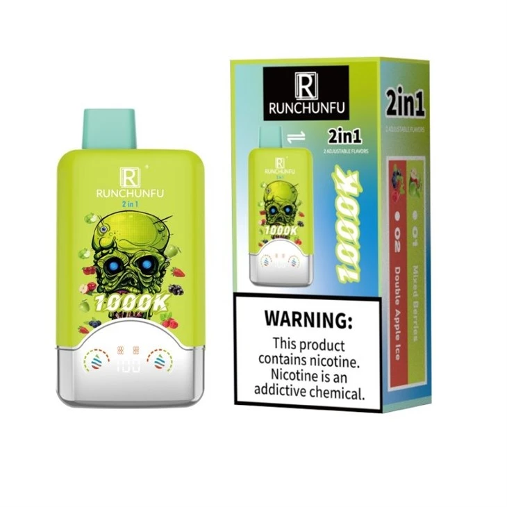 RUNCHUNFU 1000000 Puffs 2 in 1 price