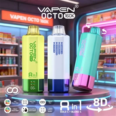 VAPEN OCTO 8in1 160K púst