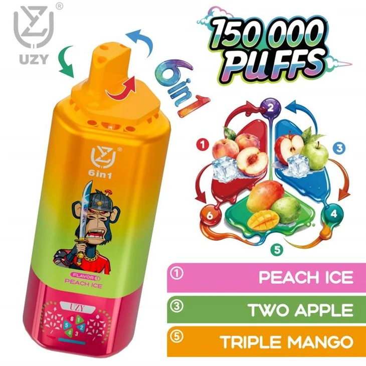 UZY 6 í 1 150000 pústum
