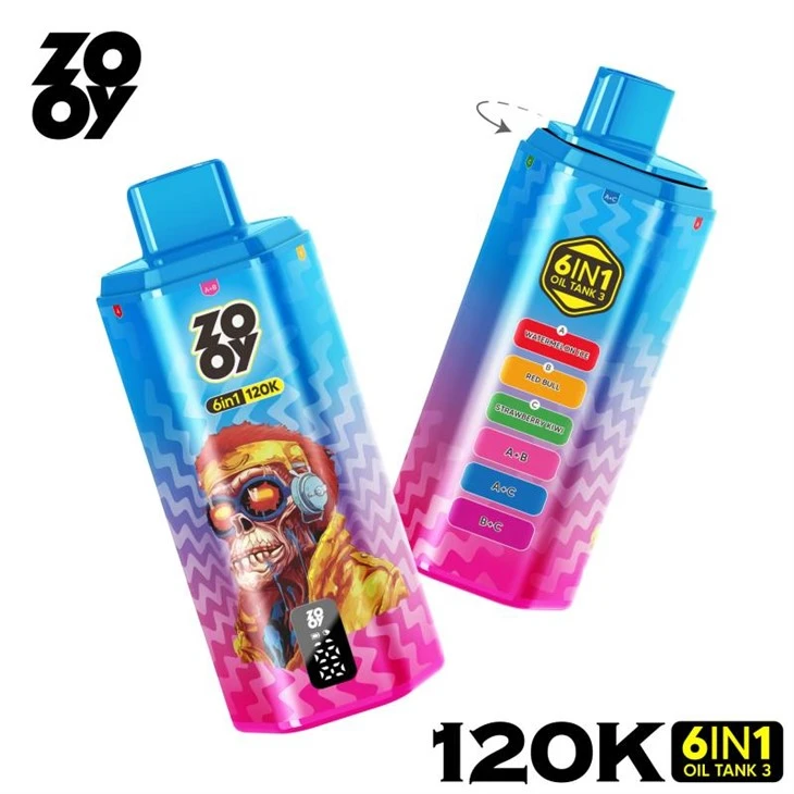 ZOOY VAPE 120K 6 IN 1